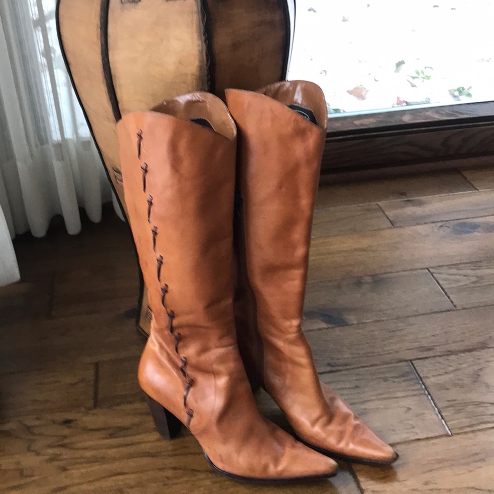 Joan & David leather boots